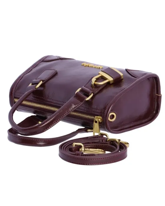 Bolso Mano Amichi Burdeos | Bolso pequeño