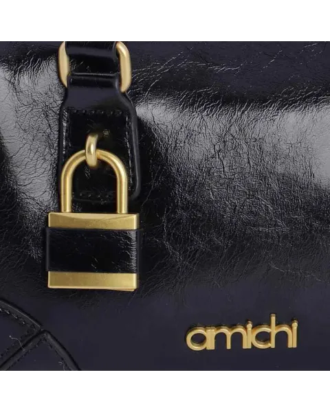 Bolsa de Mão Amichi Preto | Bolsa de mão