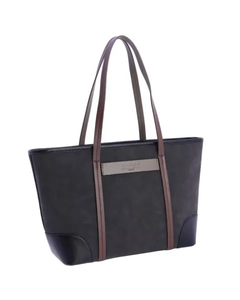 Shopper Amichi Gris | Bolso amplio
