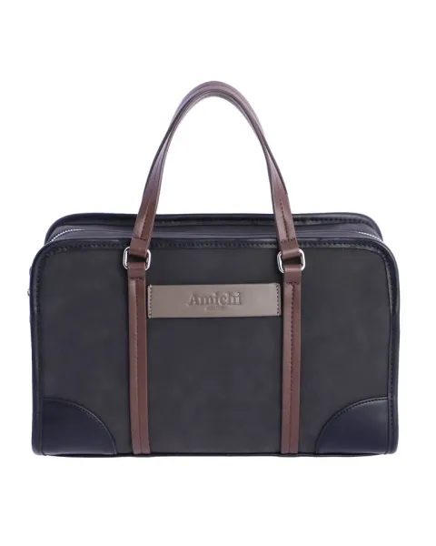 Bolsa de Mão Amichi Cinzenta | Bolsa estruturada