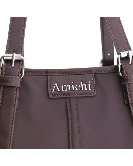 Bolso Hombro Amichi Marrón | Bolso de hombro