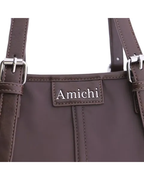 Bolso Hombro Amichi Marrón | Bolso de hombro