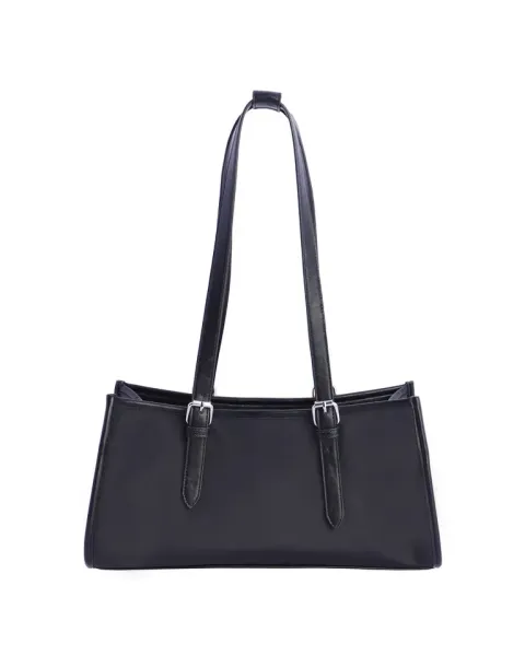 Bolsa de Ombro Amichi Preta | Bolsa de ombro