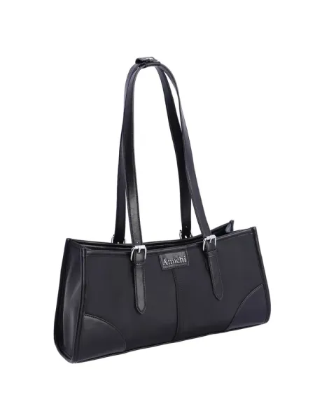 Bolso Hombro Amichi Negro | Bolso de hombro