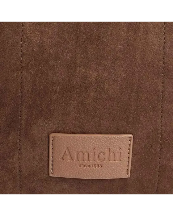 Bandolera Amichi Marrón | Bolso bandolera