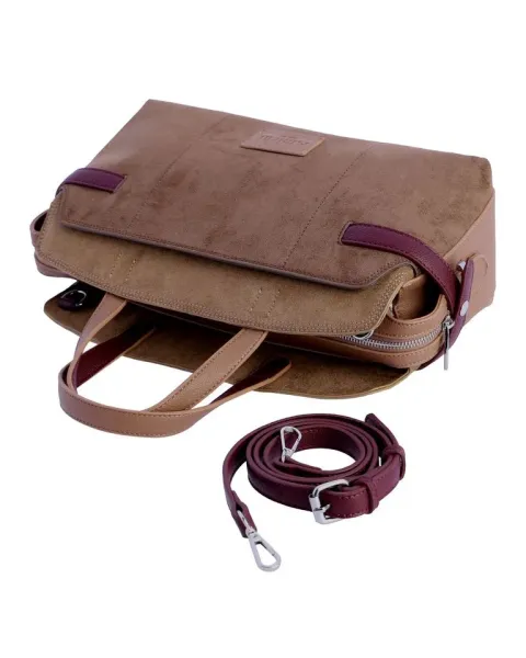 Bolsa de Mão Amichi Castanha | Bolsa de mão