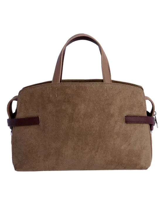 Bolso Mano Amichi Marrón | Bolso de mano