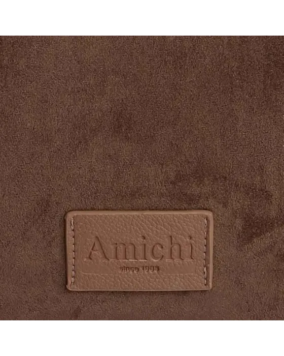Bolsa de Mão Amichi Castanha | Bolsa de mão