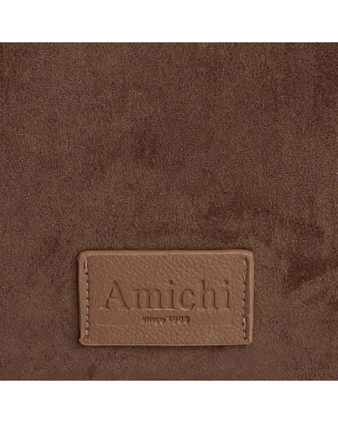 Bolso Mano Amichi Marrón | Bolso de mano