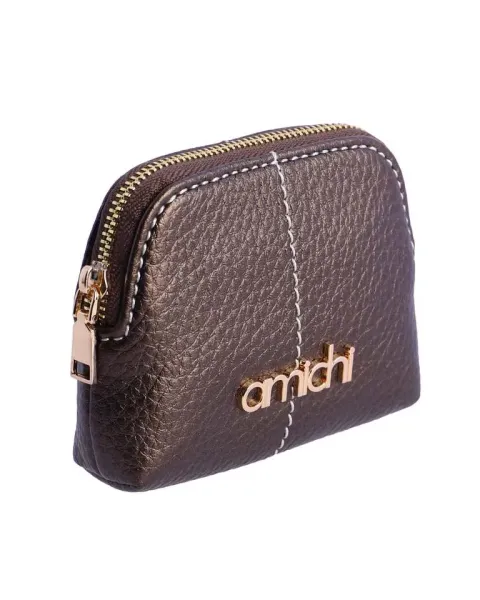 Monedero Amichi Estaño | Accesorio compacto