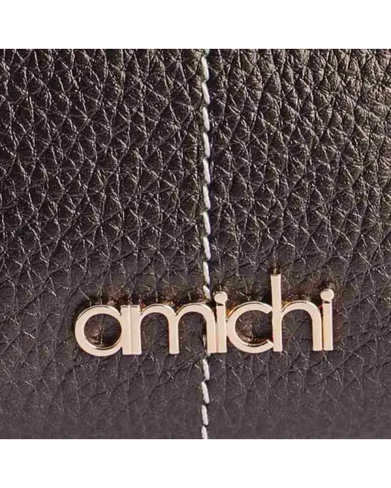 Monedero Amichi Estaño | Accesorio compacto