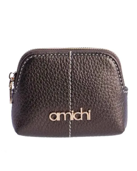 Monedero Amichi Estaño | Accesorio compacto
