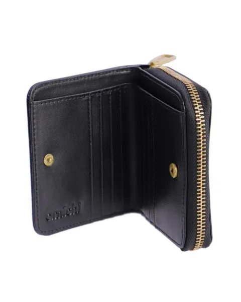 Cartera Monedero Amichi Negra | Monedero compacto