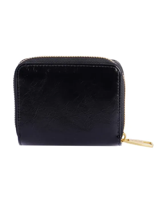 Cartera Monedero Amichi Negra | Monedero compacto