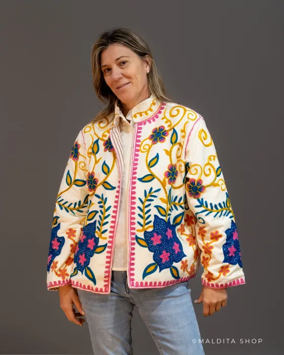 Chaqueta Suzani Bordada | Esenciales