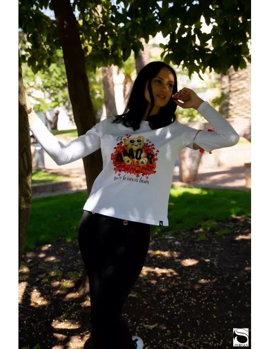 Camiseta SUISAY Osa Amor