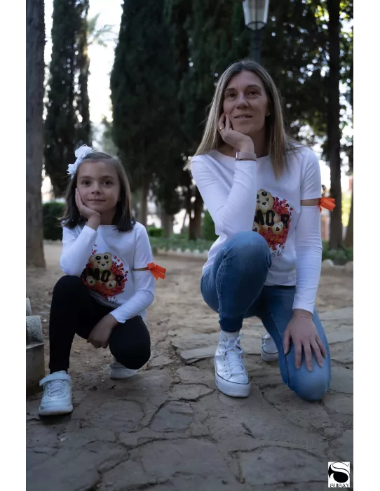 Camiseta SUISAY Osa Amor Niña